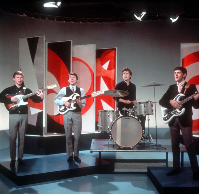 The Searchers performing on a music show.