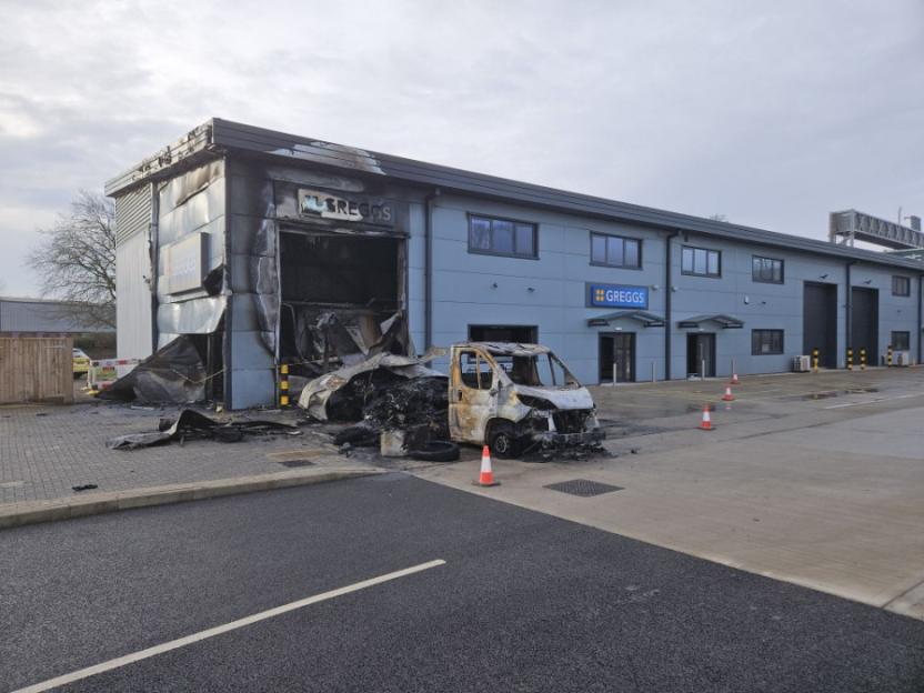 A new Greggs outlet just outside Coventry went up in flames before it had even opened. ..Crews from Foleshill and Nuneaton battled the fire for around five hours last night, Friday, March 21...The cause of the fire in Longford Road, Exhall, was not known, with fire investigators set to return to the site today. Images taken from the scene showed extensive damage as well as a lorry which was also destroyed...Credit: CoventryLive/BPM