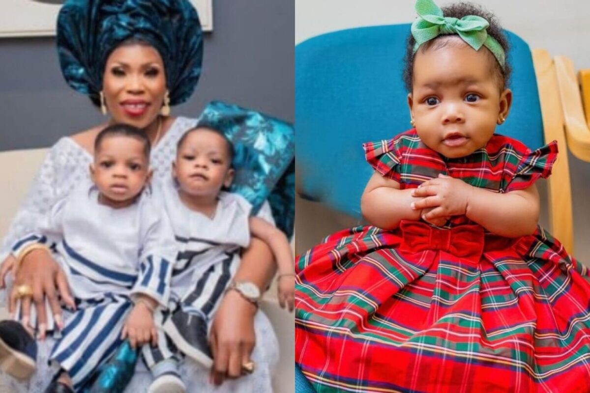 You and your brothers are the best thing that have ever happened to me” Bimbo Success gushes over her daughter