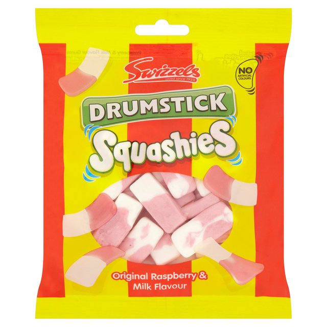 The original Squashies are inspired by the traditional Drumstick lolly