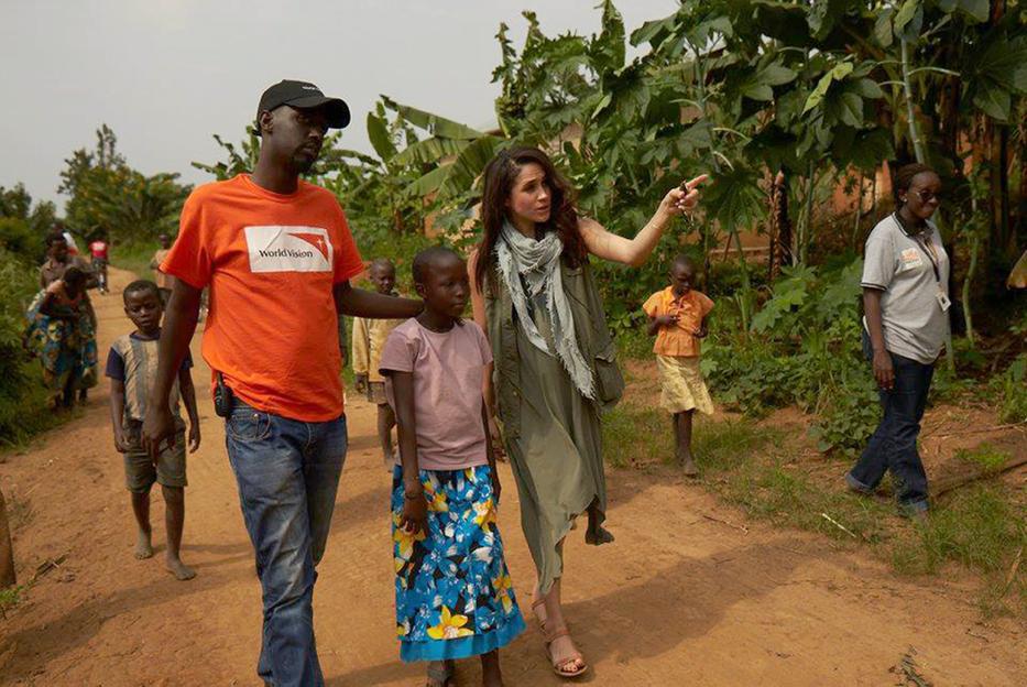 Meghan Markle visiting Rwanda with World Vision.