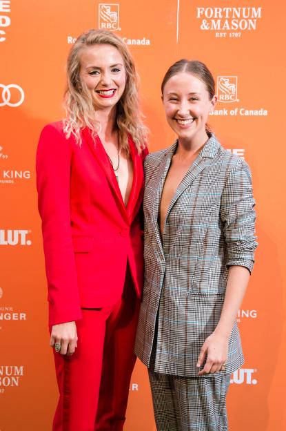 Sophie Melville and Erin Doherty at an event.