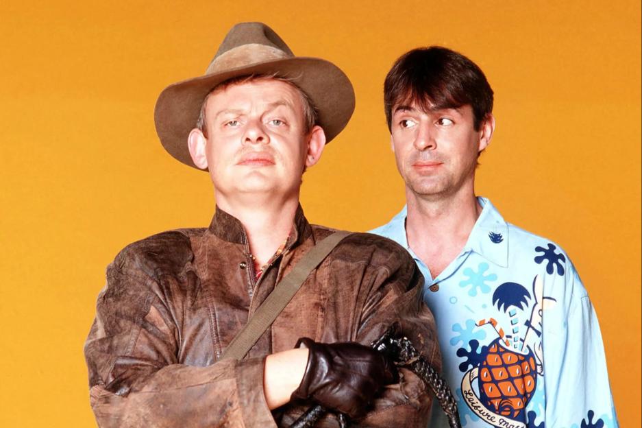 Martin Clunes reveals ‘abysmal’ Men Behaving Badly episode never aired – as he reunites with co-star Neil Morrissey