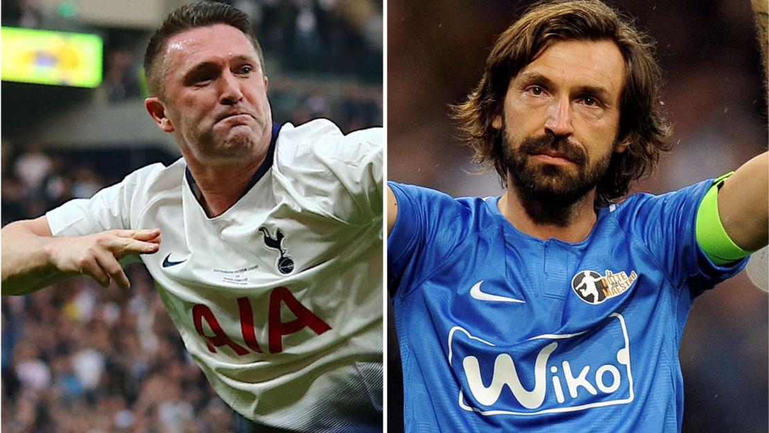 Tottenham Legends vs AC Milan Glorie LIVE SCORE: Latest updates from huge charity match as Sheringham and Pirlo feature