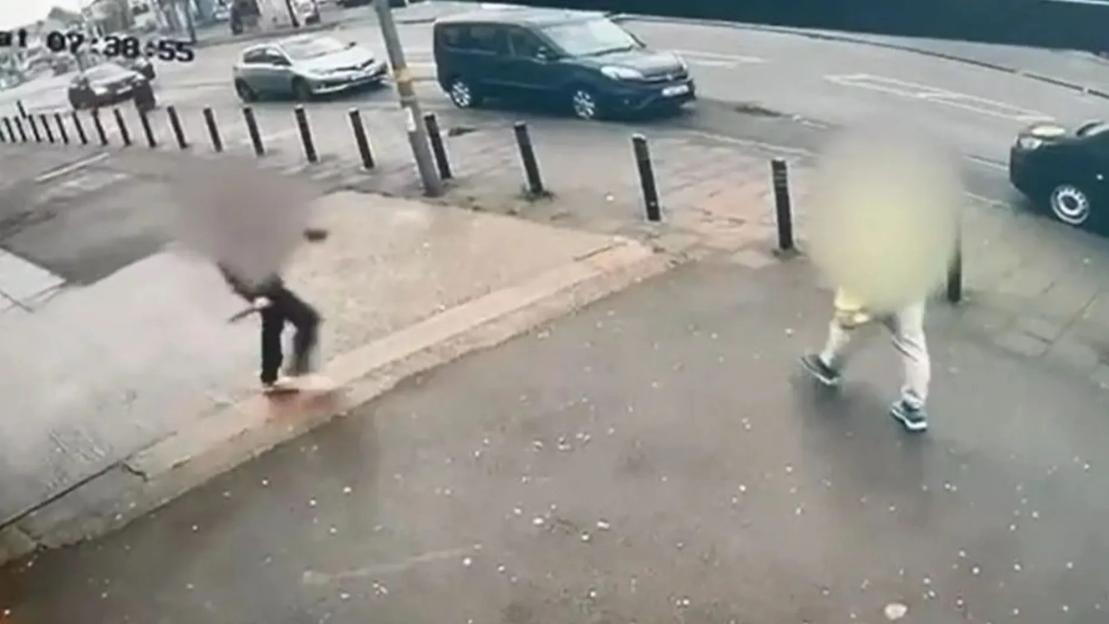 Kingstanding stabbing: Knifeman ‘randomly’ attacks 4 passersby in rampage outside shops as harrowing CCTV released