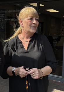 A hairdresser in Harborne, Birmingham.