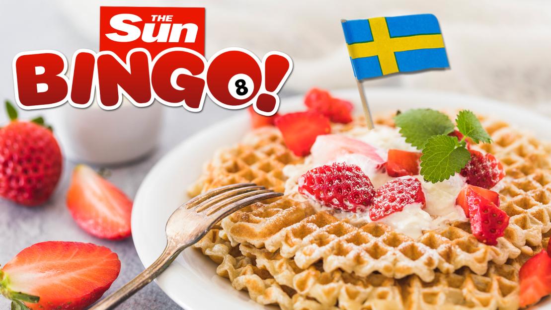 Build your perfect waffle with Sun Bingo for International Waffle Day